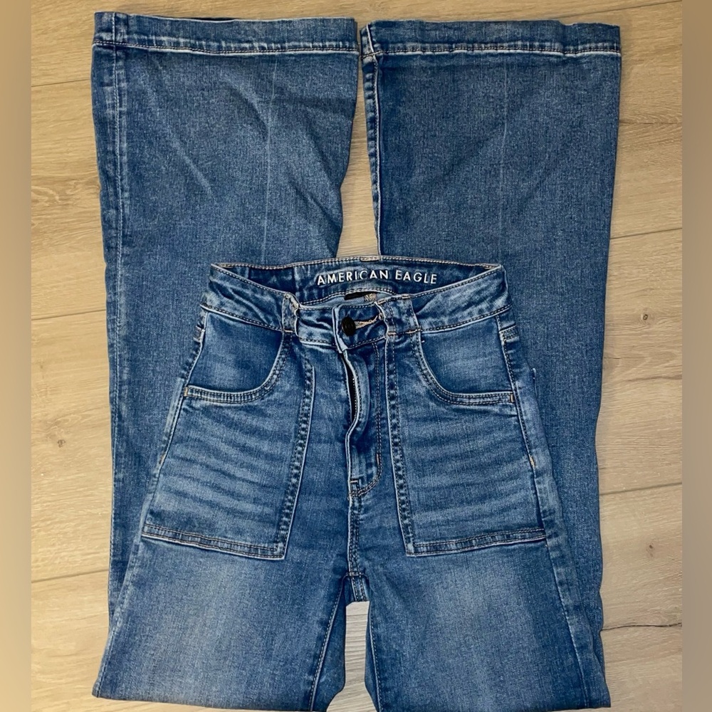 American Eagle flared 00